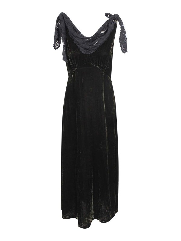 SEA NEW YORK: ニーレングスドレス - 膝丈ドレス - 緑