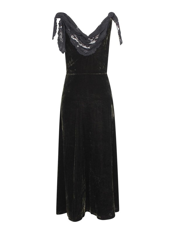 SEA NEW YORK: ニーレングスドレス online - 膝丈ドレス - 緑