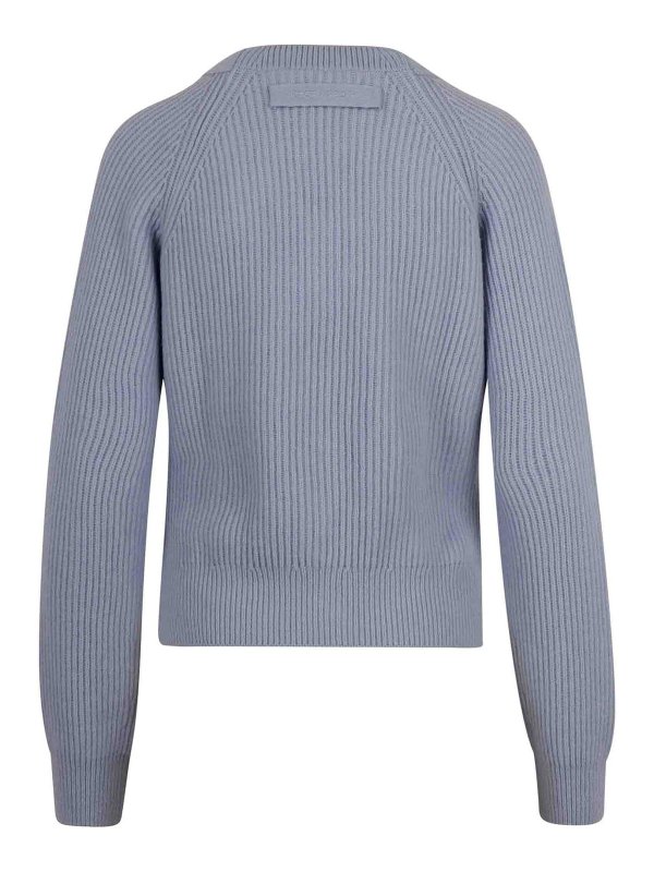 VICTORIA BECKHAM: cardigans online - Semi-Sheer Wrinkled Shirt