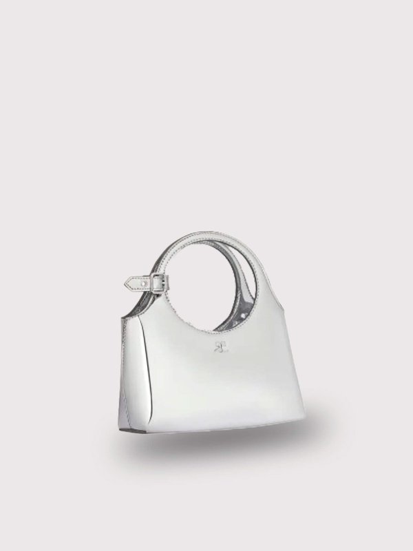 The Best Shops Courreges: Sacs à main - Sac Cabas - Argent