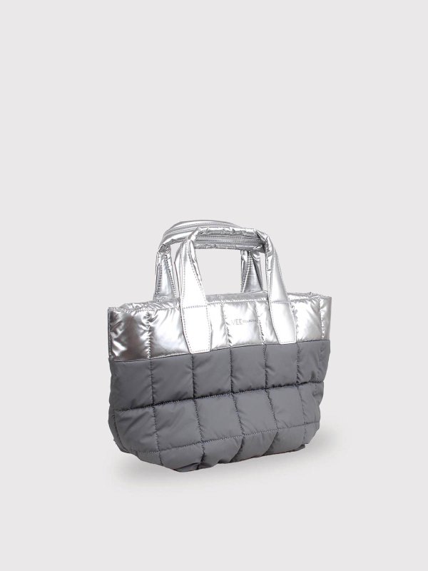 The Best Shops VEECOLLECTIVE: Bolsos Shopping - Bolso Shopping - Plata