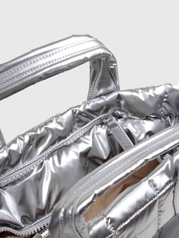 Bolso Shopping - Plata shop online: VEECOLLECTIVE