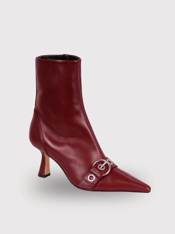 AEYDE: Bottines online - Bottines - Rouge
