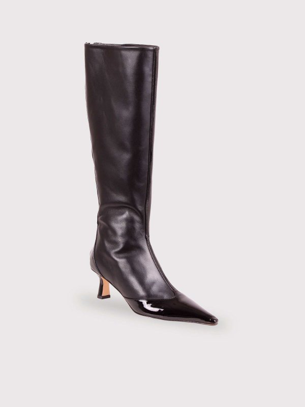 AEYDE: boots online - Buckle Slingbacks