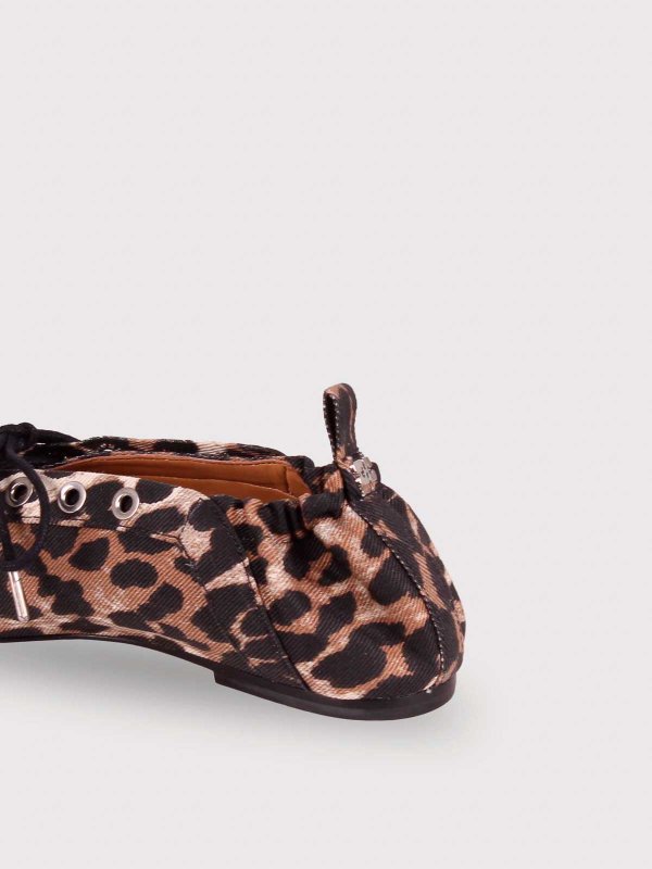 Ballerina Con Laccio Oleatex shop online: GANNI