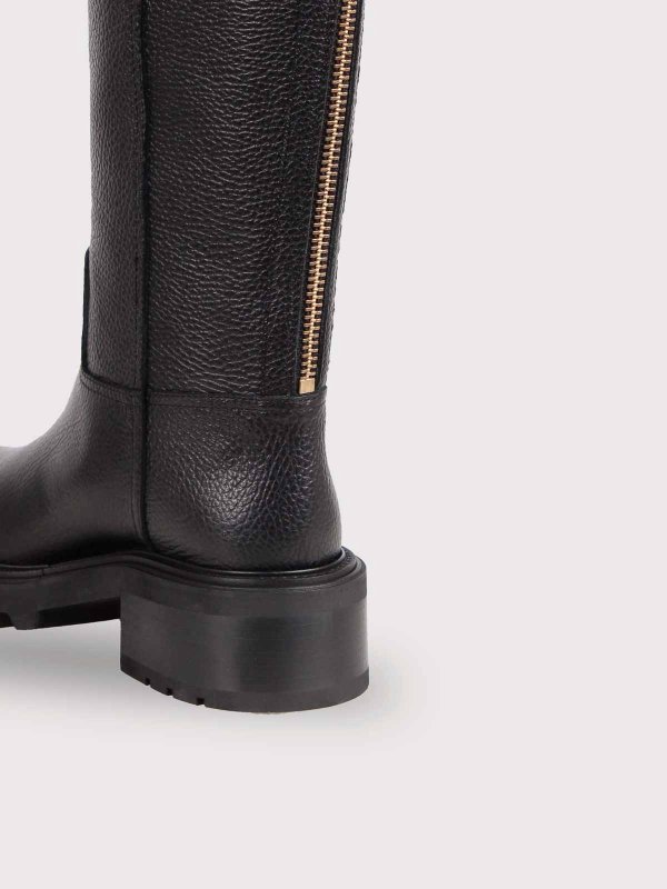 Calf-High Boots With Back Zip shop online: VIA ROMA 15