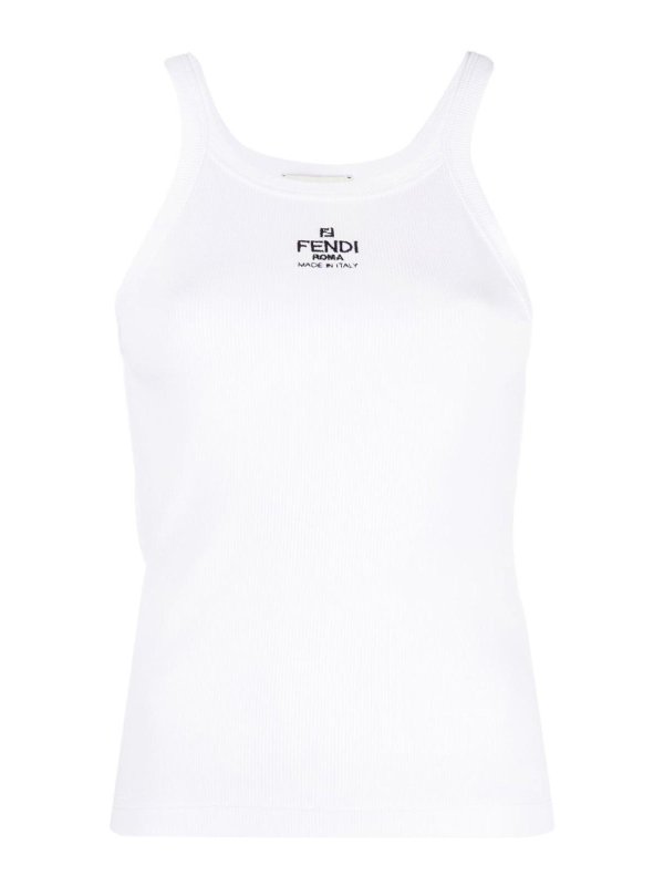 FENDI: Tops & Tank tops - Top Wht
