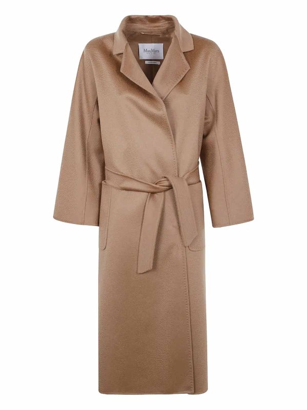 The Best Shops Max Mara: ニーレングスコート - 膝丈コート - キャメル