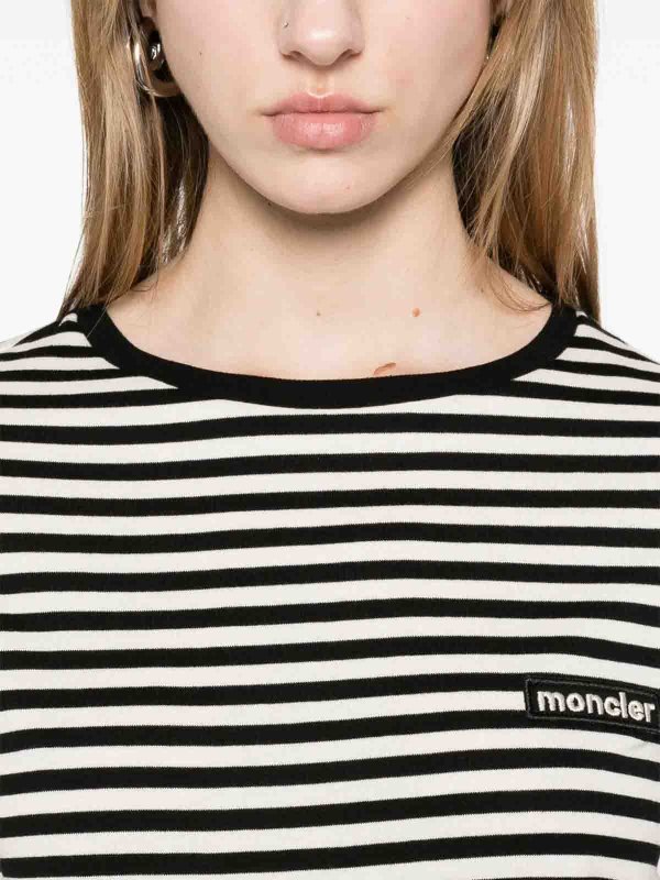 T-Shirt - Weiß shop online: MONCLER