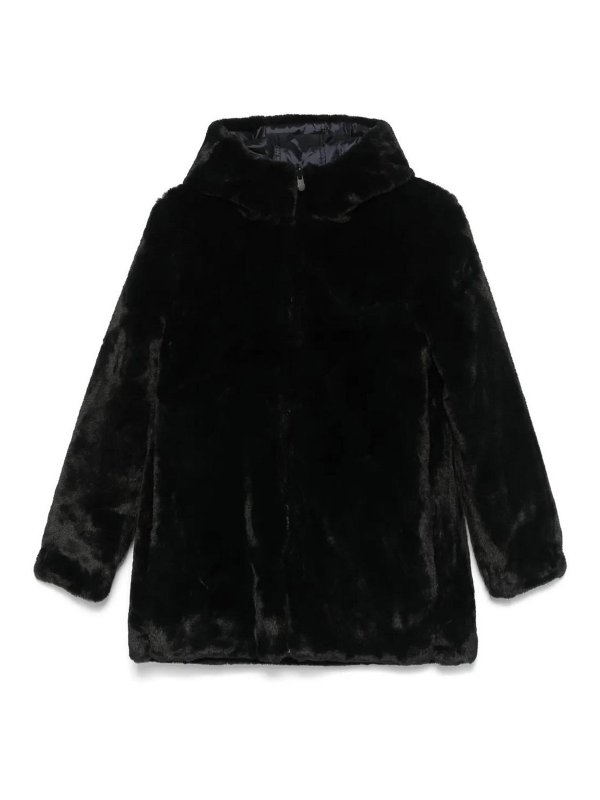 Save The Duck: ニーレングスコート - 膝丈コート - 黒