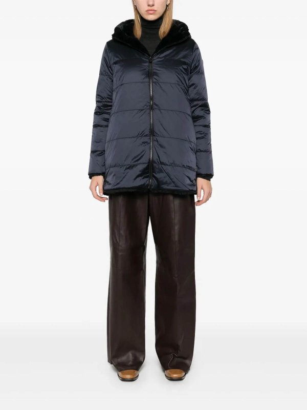 Save The Duck buy online 膝丈コート - 黒