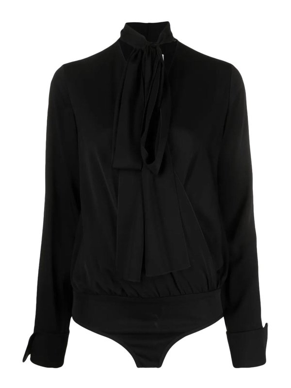 SPORTMAX: Camisas - Camisa - Negro