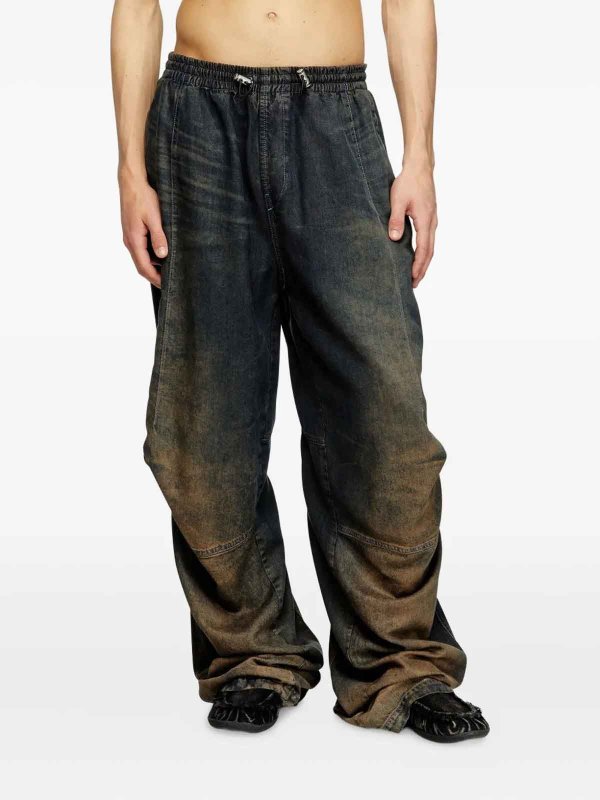 The Best Shops DIESEL: ストレートジーンズ - ストレートジーンズ - ミディアムウォッシュ