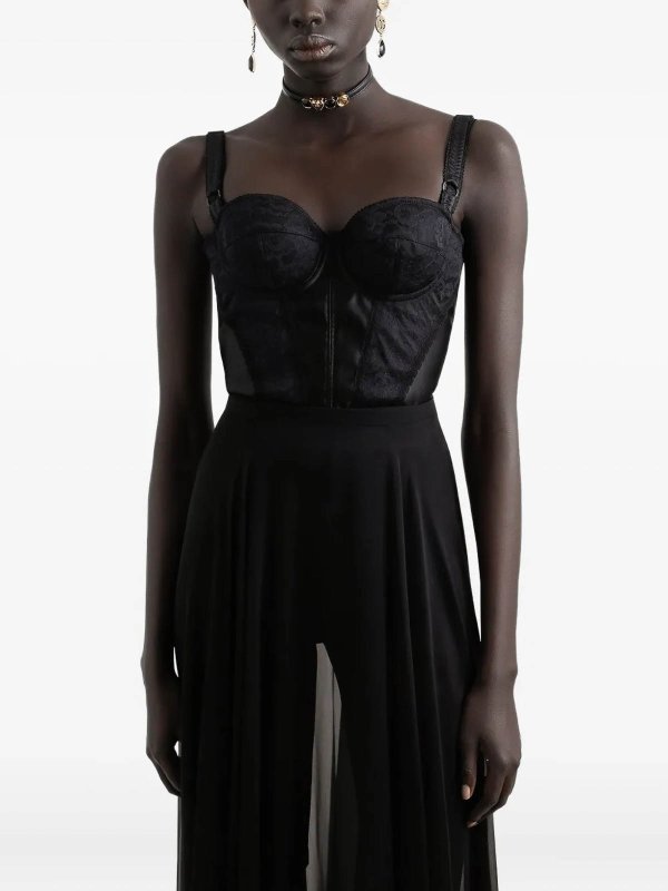 DOLCE & GABBANA: Tops & Tank tops online - Bodice Nero