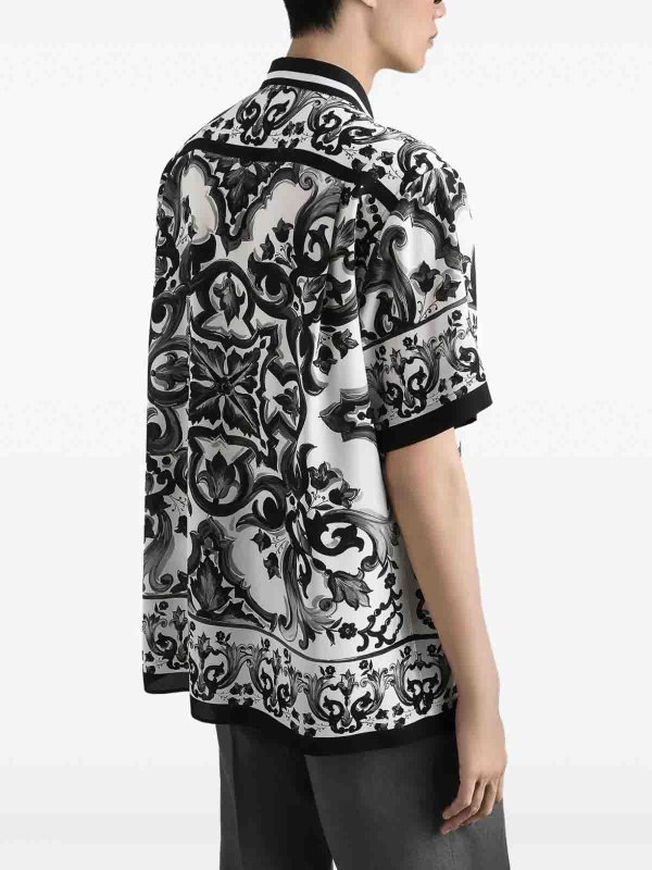 シャツ - 黒 shop online: DOLCE & GABBANA