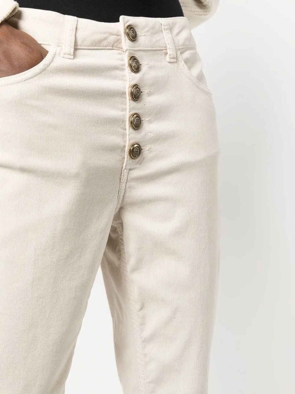 Casual Hose - Creme shop online: DONDUP