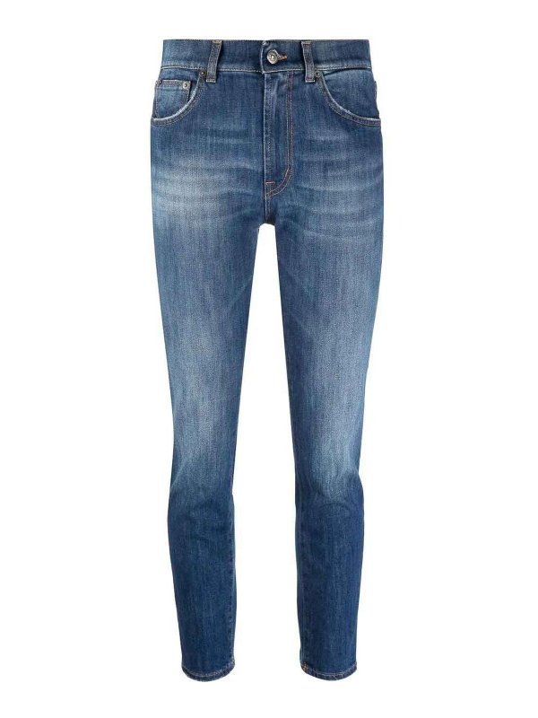 DONDUP: Casual Hosen - Casual Hose - Blau