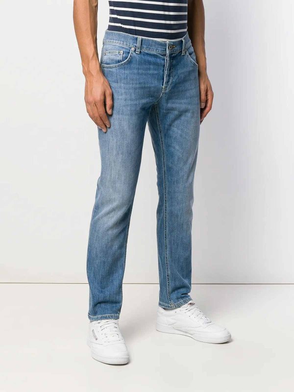 The Best Shops DONDUP: ストレートジーンズ - ストレートジーンズ - ブルー