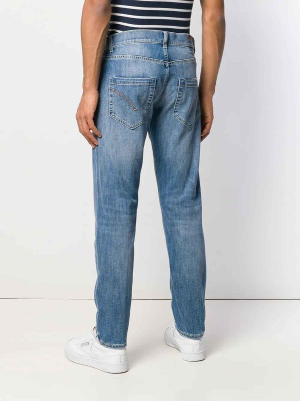 ストレートジーンズ - ブルー shop online: DONDUP