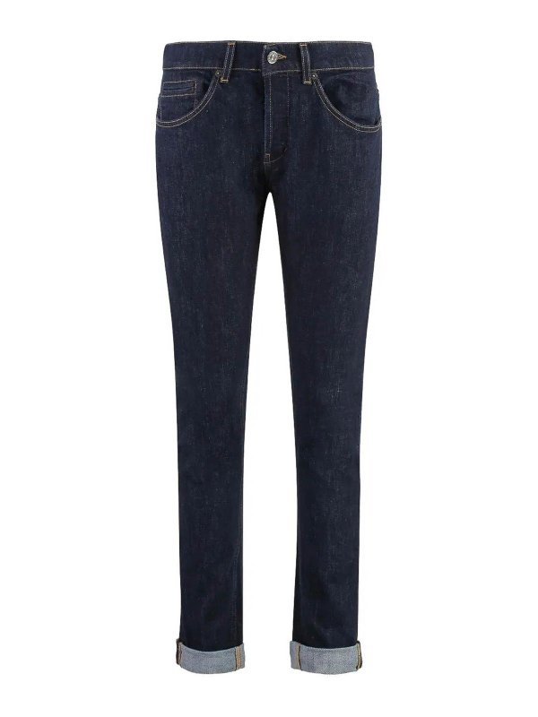 DONDUP: Jeans Rectos - Vaqueros Rectos - Azul