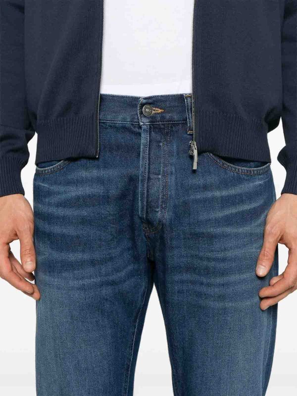 ストレートジーンズ - ブルー shop online: DONDUP