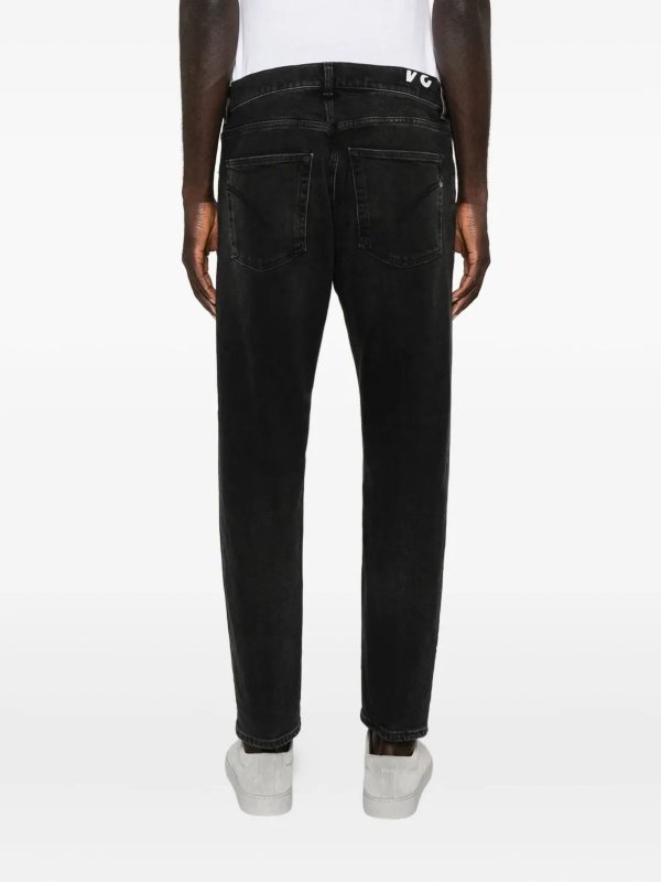 The Best Shops DONDUP: ストレートジーンズ - ストレートジーンズ - 黒