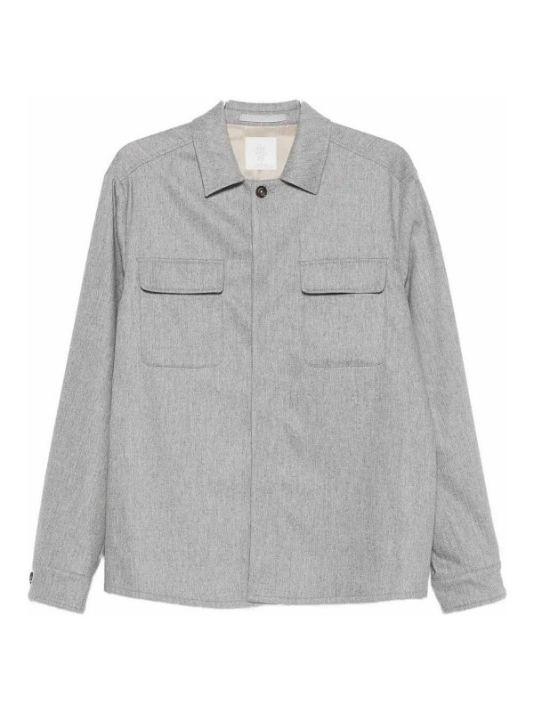 ELEVENTY: シャツ - シャツ - グレー