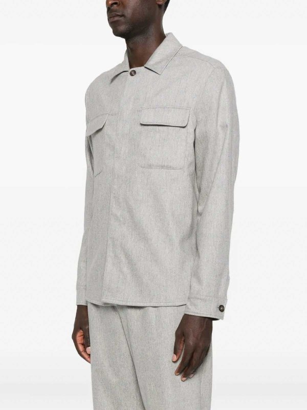 The Best Shops ELEVENTY: シャツ - シャツ - グレー