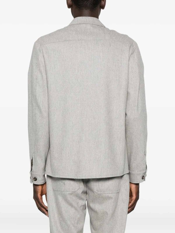 シャツ - グレー shop online: ELEVENTY