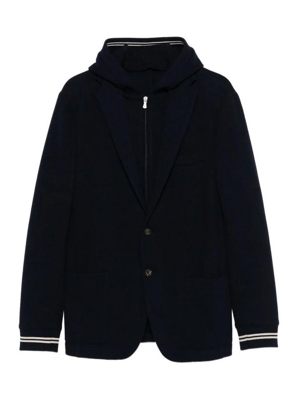 ELEVENTY: カジュアルジャケット - カジュアルジャケット - ブルー