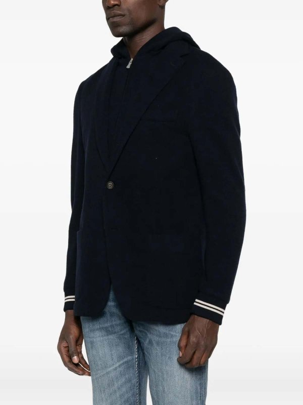 The Best Shops ELEVENTY: カジュアルジャケット - カジュアルジャケット - ブルー