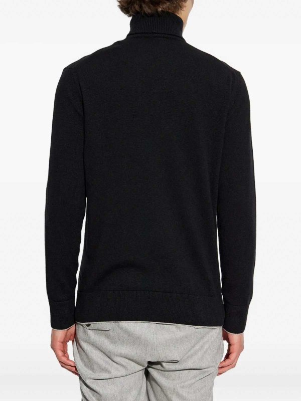 Rundhalspullover - Schwarz shop online: ELEVENTY