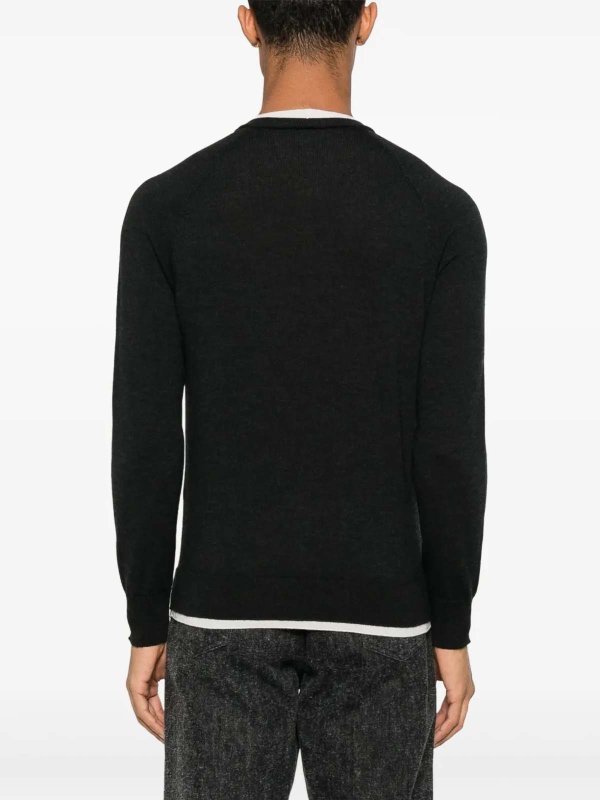 クルーネック - グレー shop online: ELEVENTY