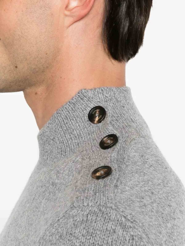 Rundhalspullover - Grau shop online: ELEVENTY