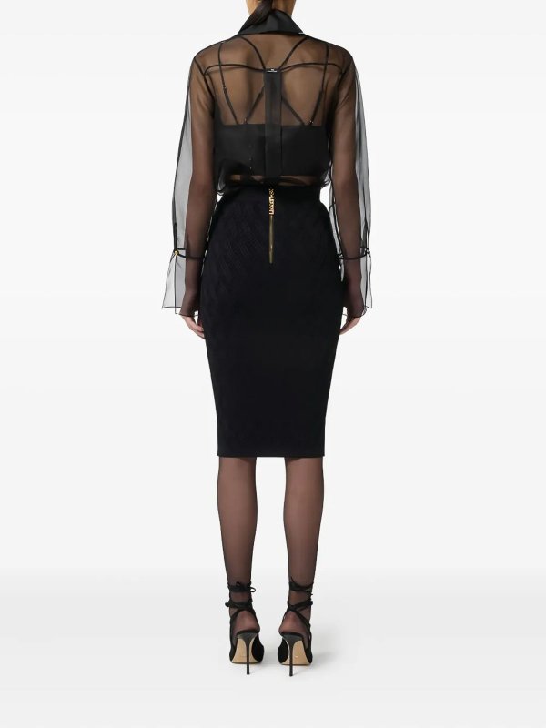 The Best Shops ELISABETTA FRANCHI: シャツ - シャツ - 黒