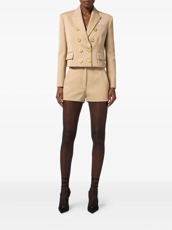 ELISABETTA FRANCHI: トラウザーショーツ online - ショートパンツ - ベージュ