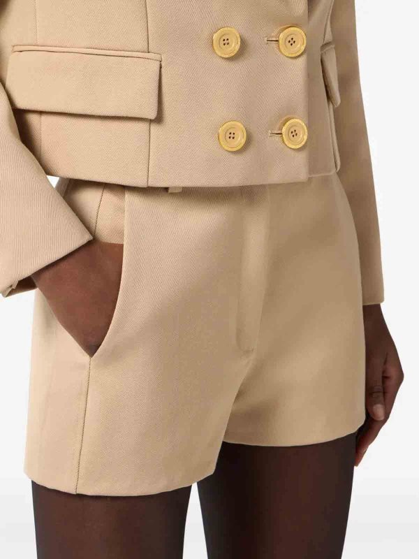 ショートパンツ - ベージュ shop online: ELISABETTA FRANCHI