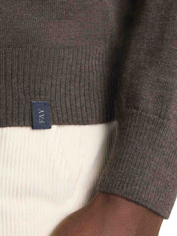 The Best Shops FAY: タートルネック - タートルネック/ポロネック - ブラウン