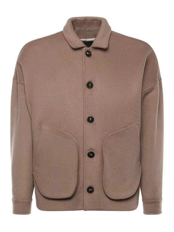 GIULIANO GALIANO: Vestes casuals - Veste Casual - Beige