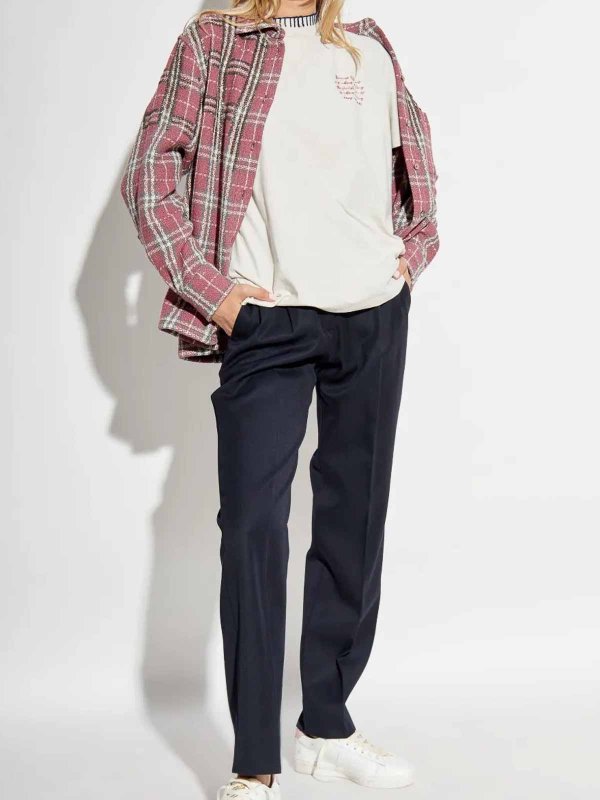 GOLDEN GOOSE: casual trousers online - Golden Ws Pant Dark Blue