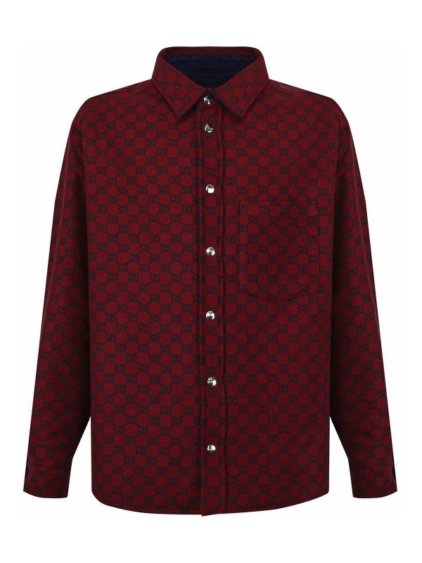 GUCCI: shirts - Reversible Shirt