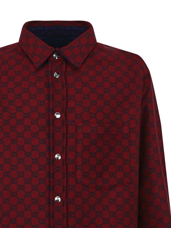 GUCCI: shirts online - Reversible Shirt