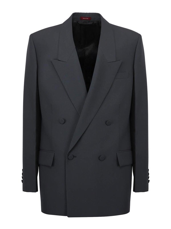 GUCCI: casual jackets - Fo  Jacket Stone Grey