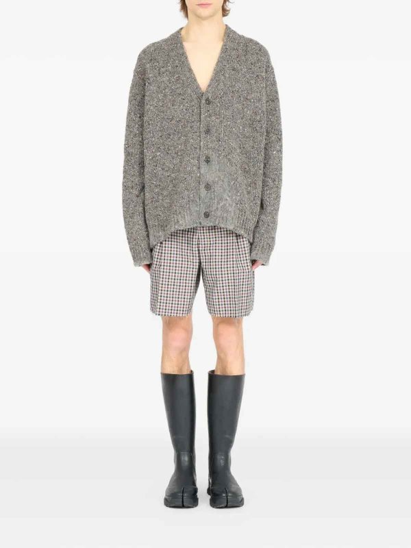 Maison Margiela: cardigans online - Cardigan Grey