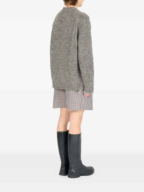 The Best Shops Maison Margiela: cardigans - Cardigan Grey