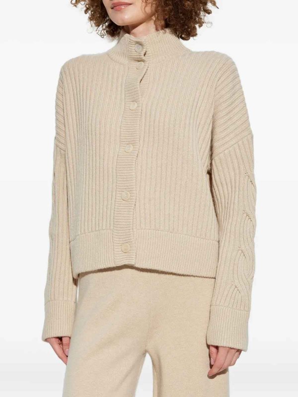 The Best Shops Max Mara: Cardigans - Cardigan - Beige
