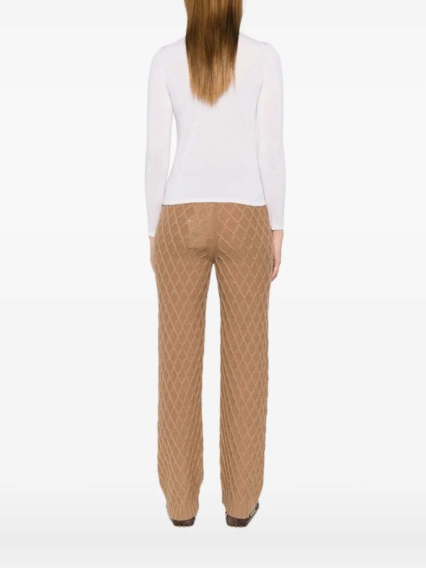 The Best Shops Max Mara: クルーネック - クルーネック - 白