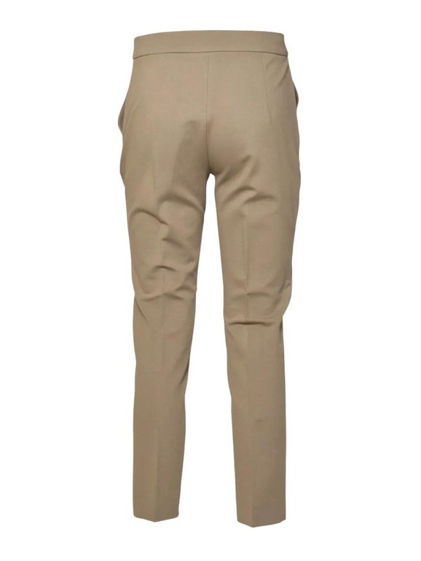 Max Mara: Pantalones casual online - Pantalón Casual - Beis
