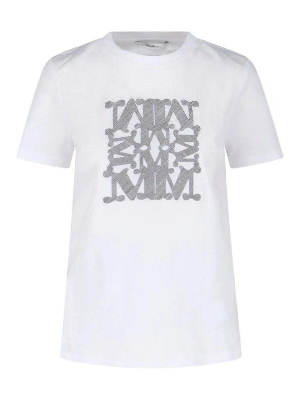 Max Mara: Tops und Tank Tops - Top - Weiß