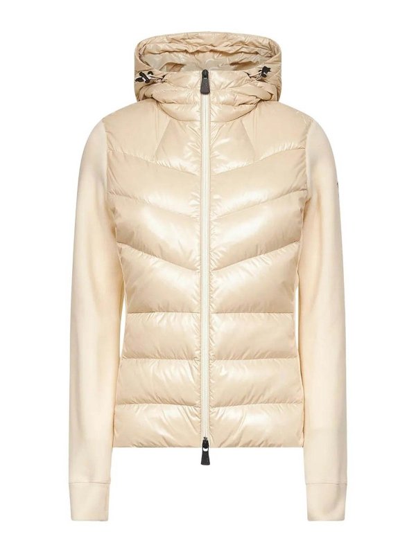 MONCLER: Kurze Daunenjacken online - Daunenjacke - Weiß